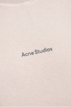 Acne Studios Selected Femme Pullover mit U-Boot-Ausschnitt in Creme