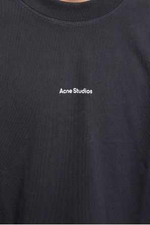 Acne Studios logo t shirt isabel marant etoile t shirt pink white