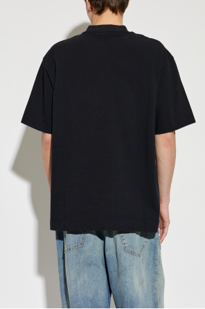 Acne Studios T-Shirt mit aufgesticktem Logo