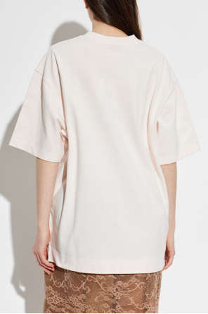 Acne Studios T-shirt z wyszytym logo