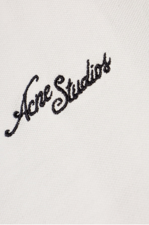 Acne Studios T-shirt z wyszytym logo