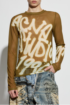 Acne Studios Top con logo