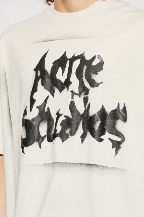 Acne Studios T-shirt z nadrukiem