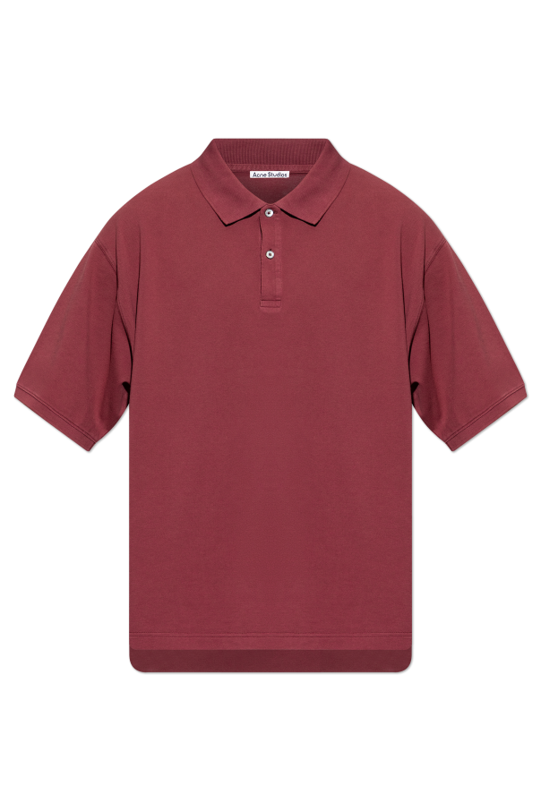 Polo with logo od Acne Studios