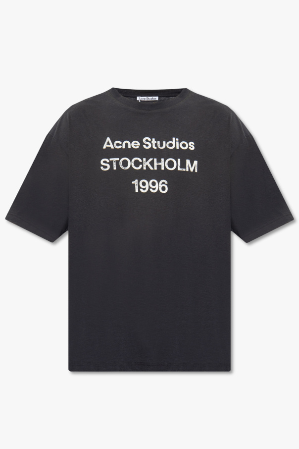 Acne Studios kids black bomber jacket