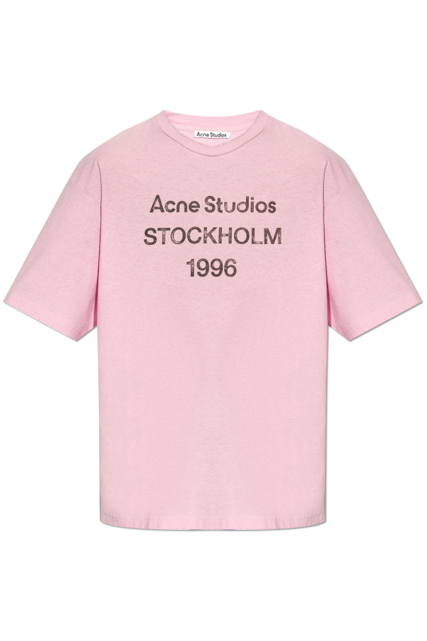Acne Studios T-shirt with 'vintage' effect