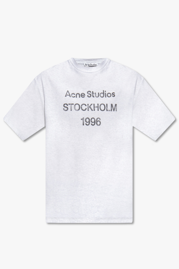 Acne Studios Mens Aqua Polo Shirt