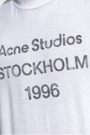 Acne Studios Mens Aqua Polo Shirt