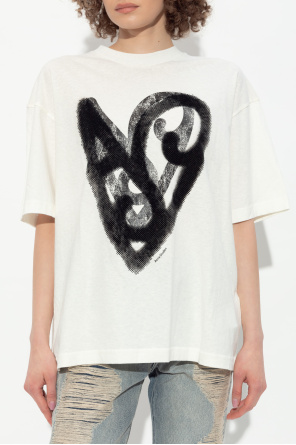 Acne Studios T-shirt z nadrukiem