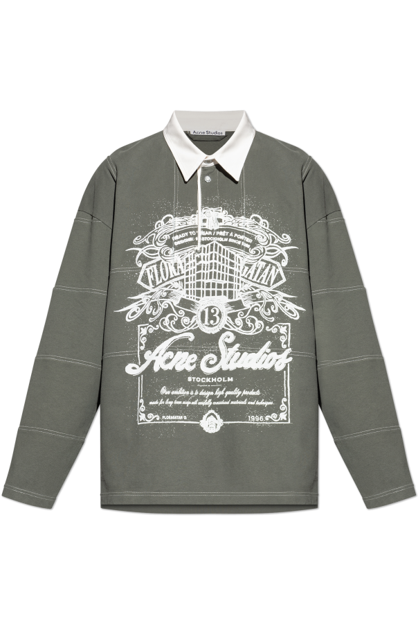 T-shirt with a collar od Acne Studios