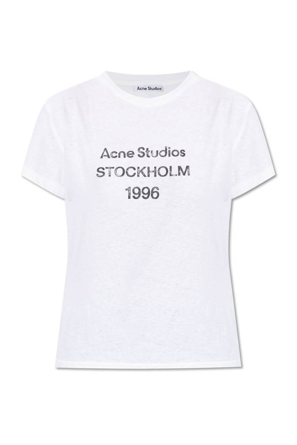 T-shirt with logo, zdjęcie 1 T-shirt with logo od Acne Studios
