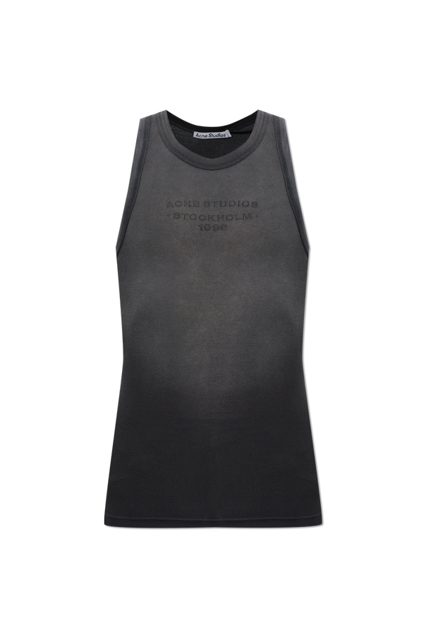 Sleeveless tank top with a ‘vintage’ effect od Acne Studios