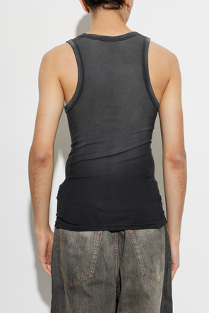 Acne Studios Top bez rukávov s efektom „vintage“