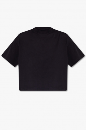 loewe anagram embroidered cropped t shirt item