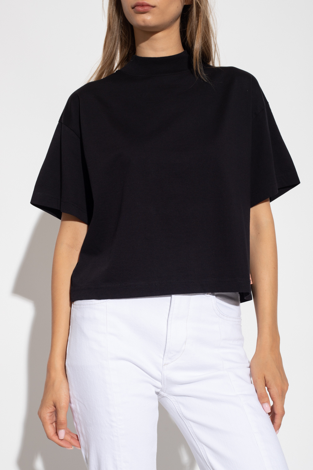 Acne Studios T-shirt with stand collar