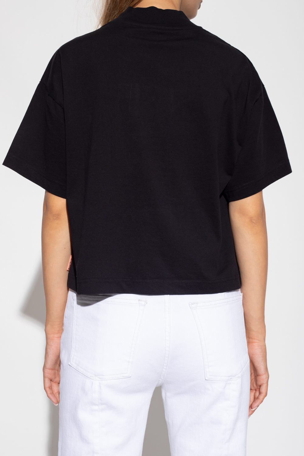 Acne Studios T-shirt with stand collar