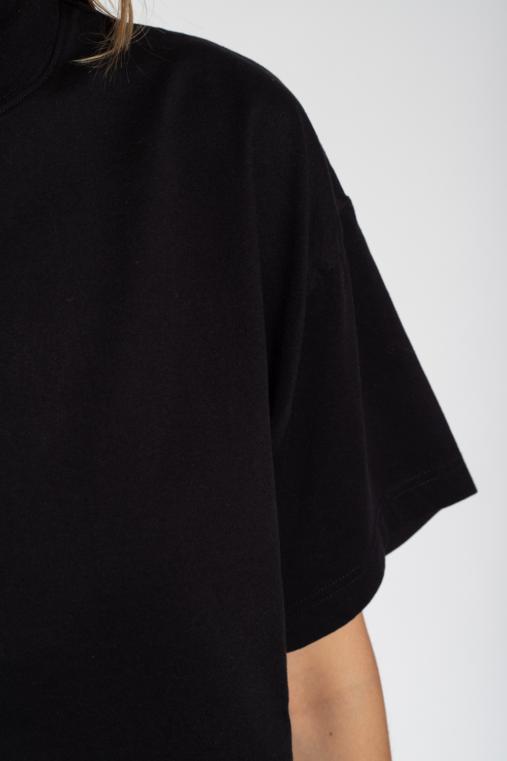 Acne Studios T-shirt with stand collar