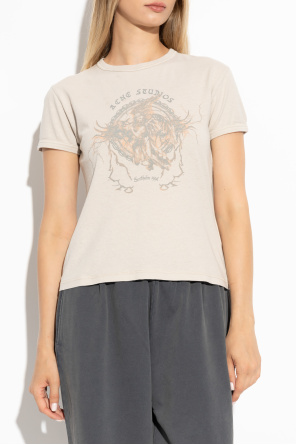 Acne Studios T-shirt z nadrukiem