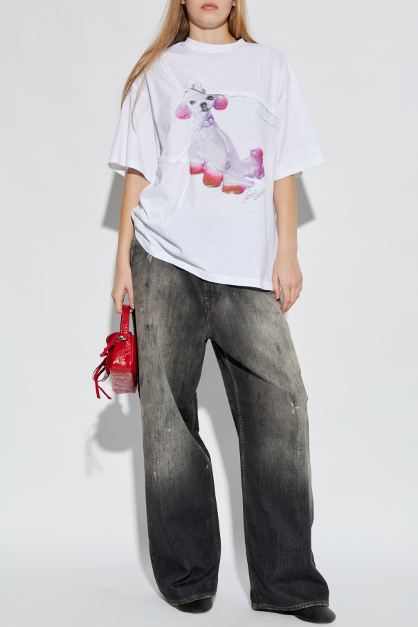 Acne Studios Camiseta con estampado