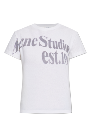 T-shirt z nadrukowanym logo