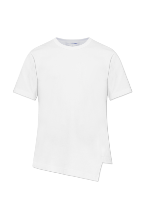 T-Shirt mit asymmetrischem Saum