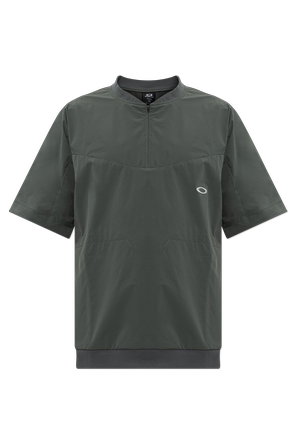 T-shirt with embroidered logo