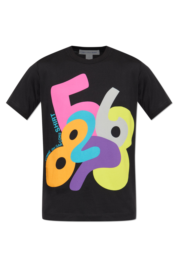 T-shirt with colorful print od Comme des Garçons Shirt