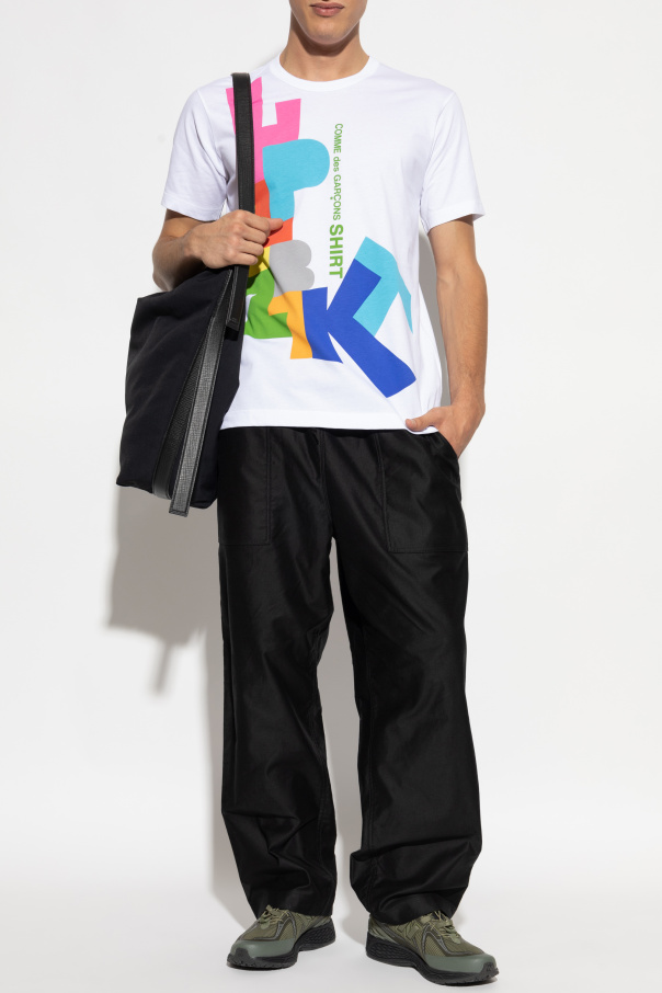 Comme des Garçons Shirt T-shirt with a colorful print