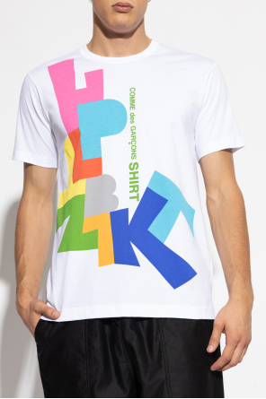 Comme des Garçons Shirt T-shirt with a colorful print