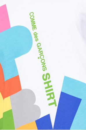 Comme des Garçons Shirt T-shirt with a colorful print