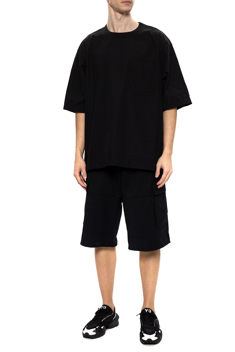 3 Yohji Yamamoto Asymmetrical T - Joma Winner Kurzärmeliges T-shirt, Y