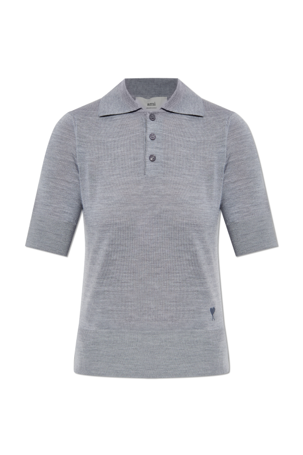 Wool polo od Ami Alexandre Mattiussi