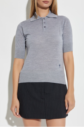 Ami Alexandre Mattiussi Wool polo