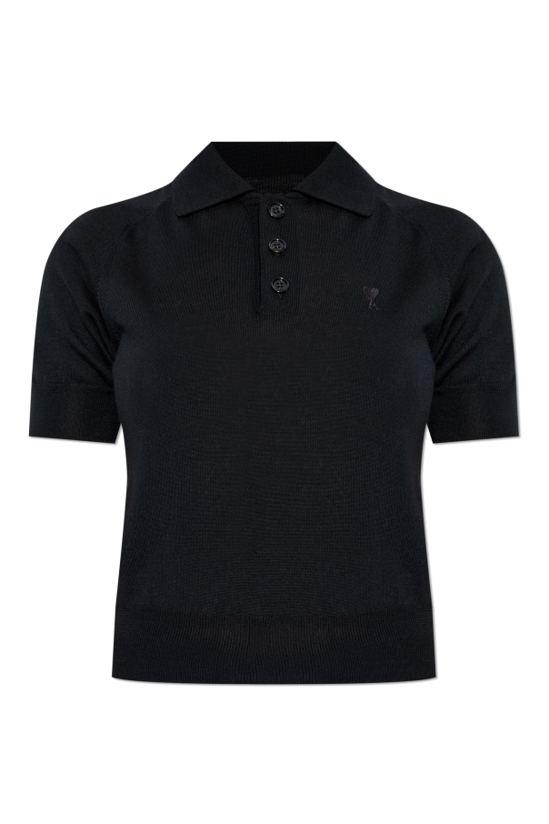 Ami Alexandre Mattiussi Wełniane polo