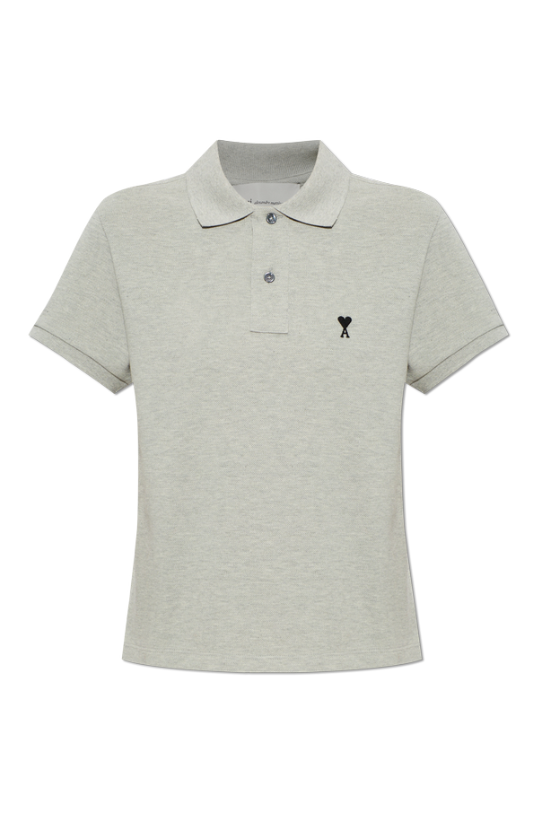 T-shirt with embroidered logo od Ami Alexandre Mattiussi