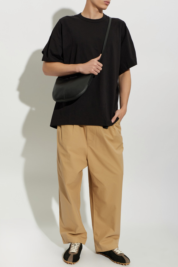 Comme des Garçons Shirt Cotton t-shirt with an asymmetrical finish