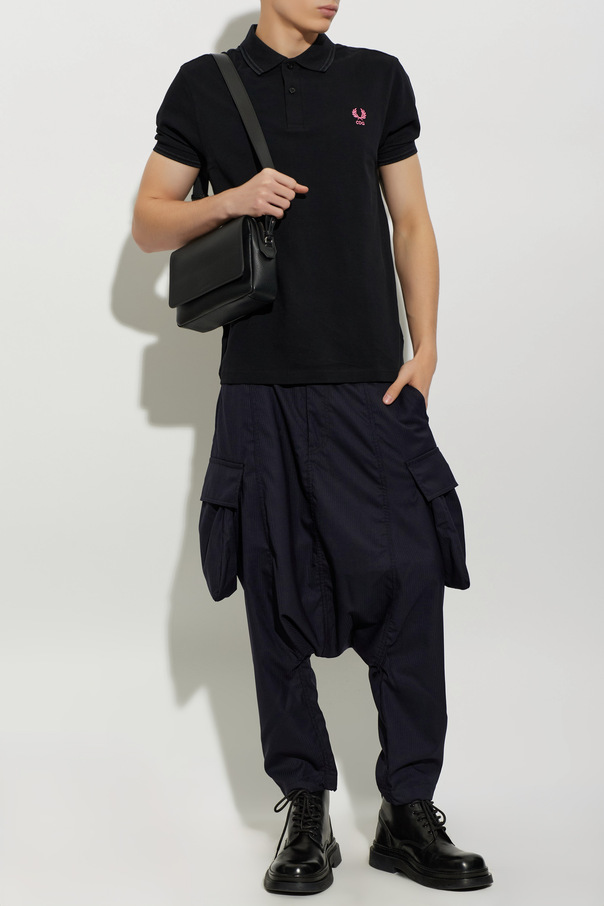 Comme des Garçons Shirt Cotton polo shirt with embroidered logo