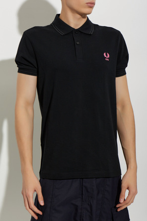 Comme des Garçons Shirt Cotton polo shirt with embroidered logo
