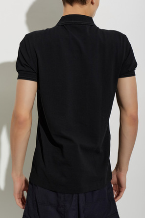 Comme des Garçons Shirt Cotton polo shirt with embroidered logo