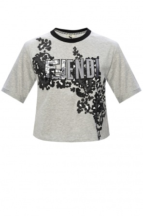 LANVIN Enfant logo-print t-shirt dress