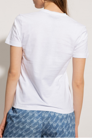 fendi motif T-shirt with logo