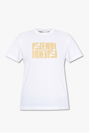 T-shirt with logo od Fendi