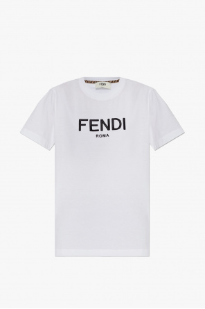 Fendi Black Short For Girl With Iconic Double Ff