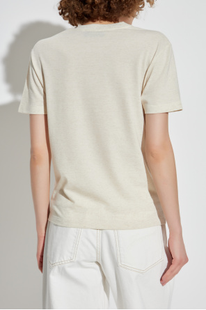 Fendi T-shirt with shimmering appliqués