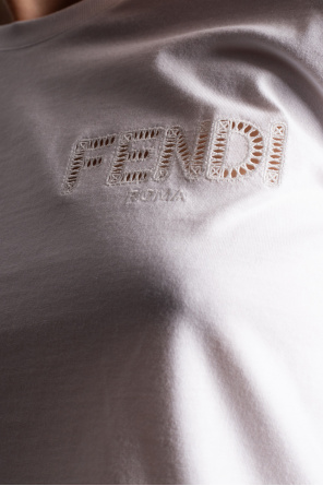 fendi C3E T-shirt with logo