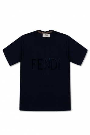 Fendi knitted slim-fit top