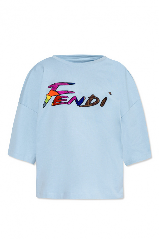 fendi low-top Oversize T-shirt