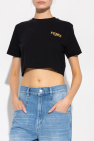 Fendi Fendi Pre-Owned 1990s symbols-print cropped top