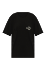 Yohji Yamamoto BLACK T-shirt with print