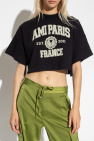 Ami Alexandre Mattiussi Cropped T-shirt with logo